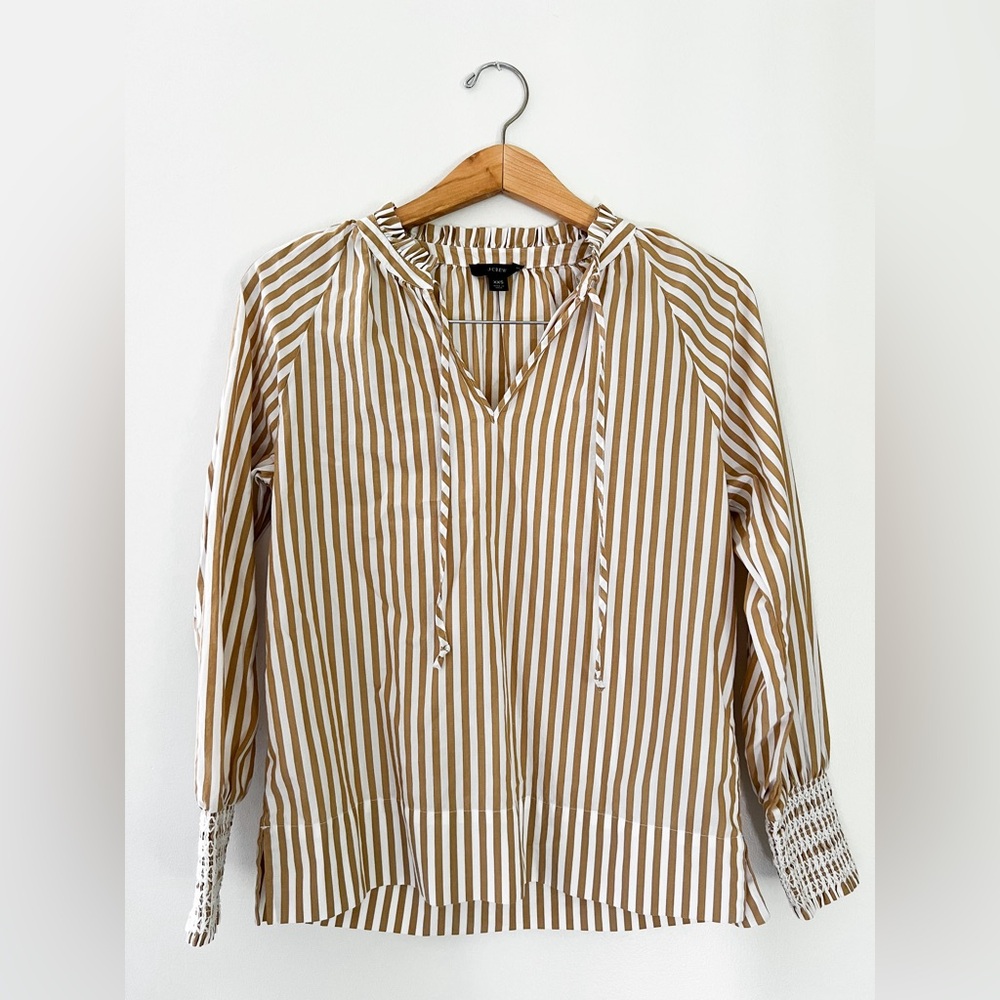 JCREW Striped Blouse